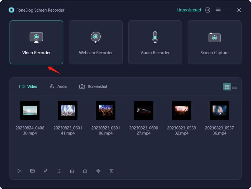 Mac で音声付き画面録画 – FoneDog Screen Recorder: ビデオレコーダー