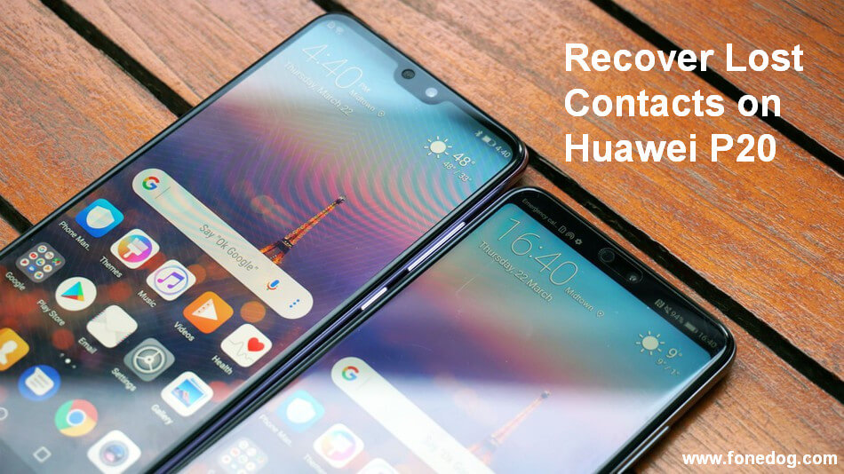 Huawei P20の連絡先を回復