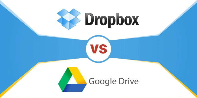 Googleドライブ対Dropbox対