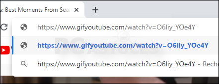 インターネットを使用して YouTube クリップを GIF に変換する方法