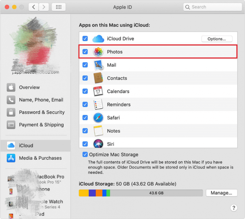 Transfer Photos from Mac to iPad through iCloud Drive