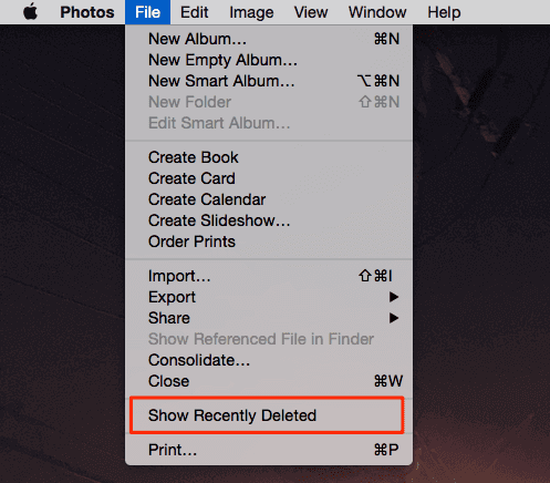 Mac の Finder を使用して iPhone で削除した写真を取得する