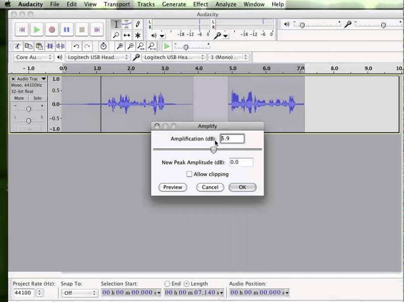 Audacityオーディオ録音ソフトウェア