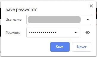 設定を確認してGoogleがパスワードを保存しない問題を修正