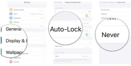 自動ロック機能を無効にして、iPhoneで最近削除された写真が削除されないように修正する