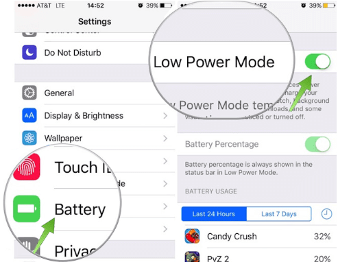 低電力モードを無効にして、iPhoneで最近削除された写真が削除されないように修正する