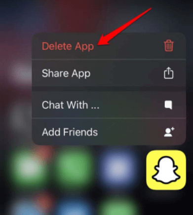 Snapchat をアンインストールして Snapchat 画像を削除する