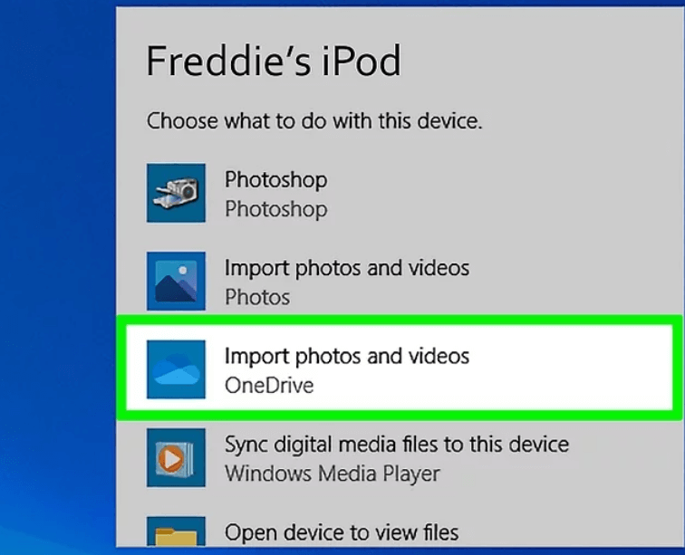 iPod から Windows パソコンに写真を転送する方法