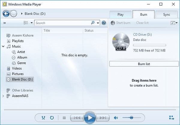 解決済み Windows Media Playerが一部のファイルを書き込めない