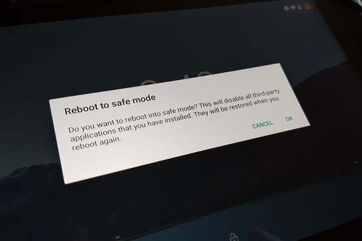 カメラAndroidがセーフモードで機能しない問題を修正する