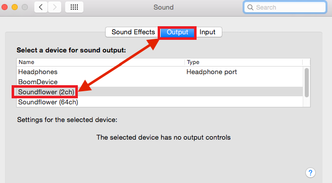 Macでインターネットラジオを録音する前にSoundflowerを設定する